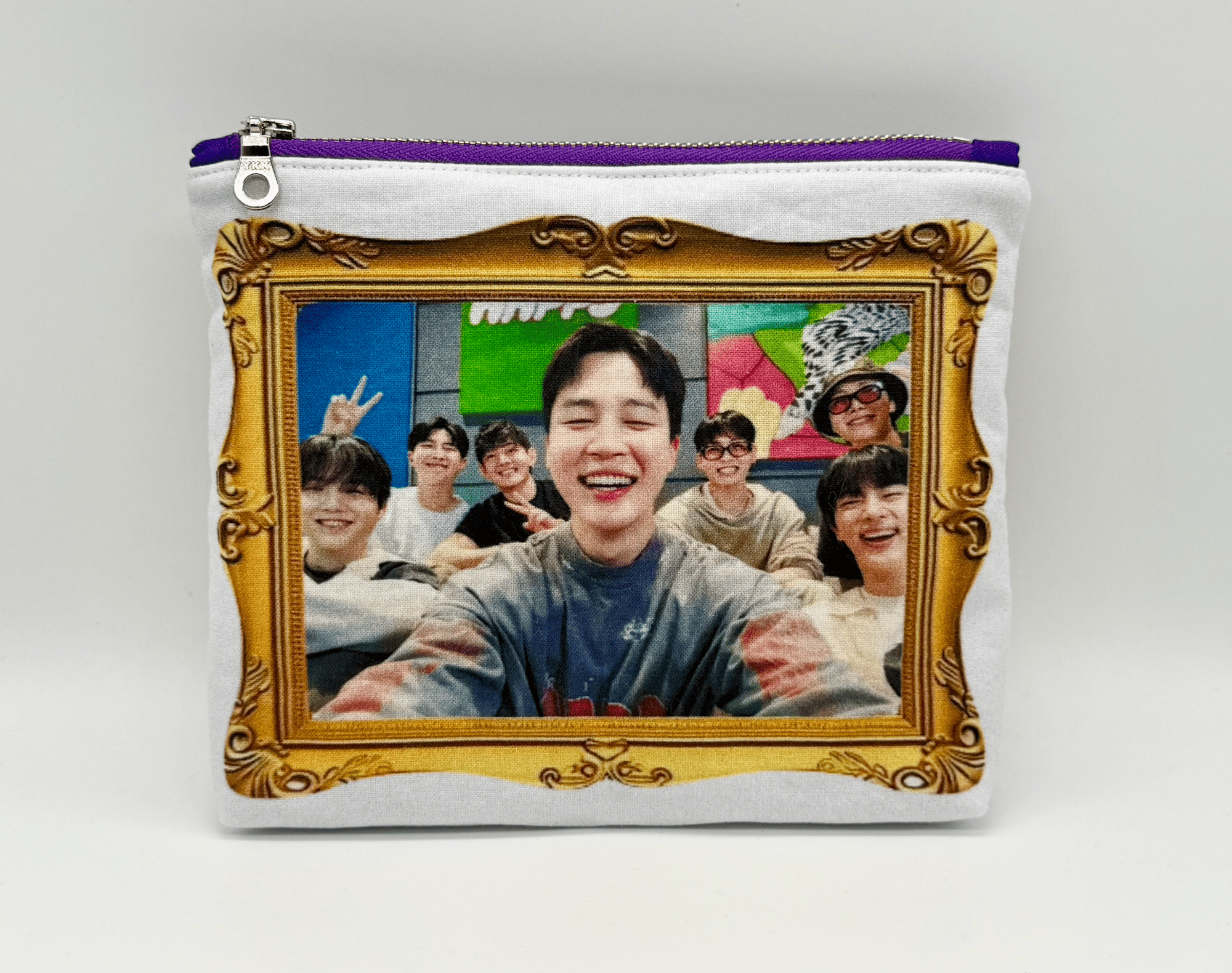 BTS IS BACK Zippy Pouch - Made To Order | blueisbleu by Audrie